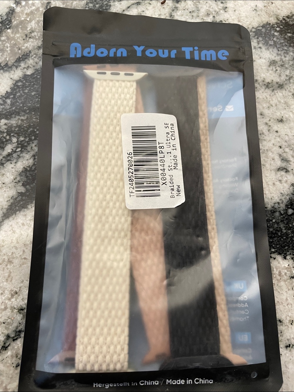 5 Pack Apple Watch Woven Bands + BONUS